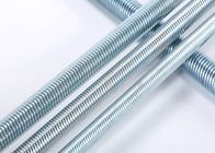 Linha DIN975 Rod de aço azul rosqueada completa do zinco Q192 da construção M6*1M da haste