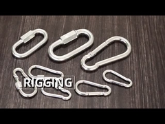 Conector pendente de anel de olho giratório de ponta dupla