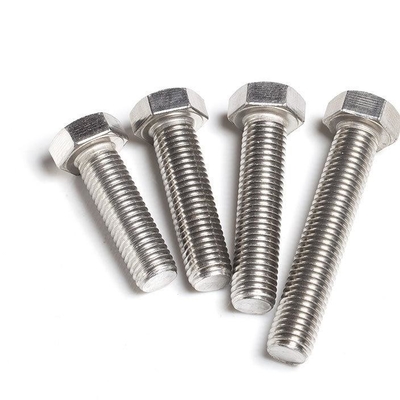 Ferramentas de fixação Full Thread branco revestido de zinco grau 4.8 Hex parafuso DIN933 M5-M24