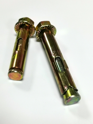 M8 Sleeve Anchor Bolt Hex Flange Nut Hex Heavy Duty Galvanizado