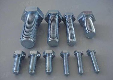 A métrica do aço carbono encanta a categoria 8,8 DIN933 DIN93116mm-70mm dos parafusos 4,8 dos parafusos da cabeça