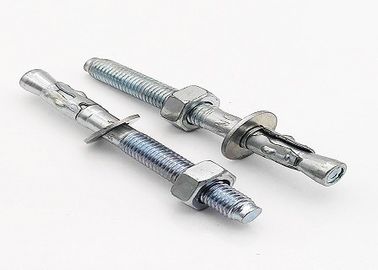 Metal Anchor parafusos de aço carbono cor amarela Material de ferro para construção de fixações