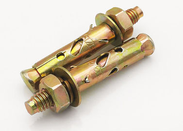 amarelo/branco de zinco Anchor Bolt Antiskid Fin de tubarão Tipo M6 de zinco plantado acabado