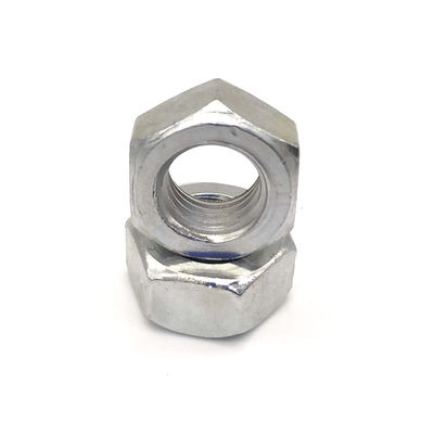 O zinco do aço carbono DIN934 chapeou a porca m12 de Garde 4,8