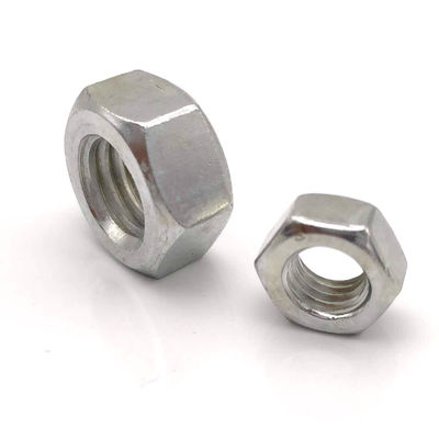 O zinco do aço carbono DIN934 chapeou a porca m12 de Garde 4,8