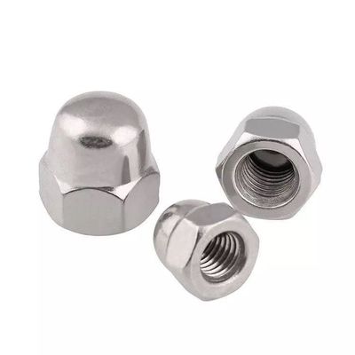 Din 1587 uma peça de aço carbono zinco plantado hexagonal cúpula de tampa porco