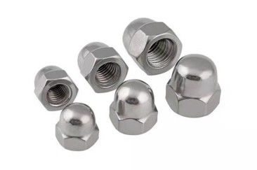 Din 1587 uma peça de aço carbono zinco plantado hexagonal cúpula de tampa porco