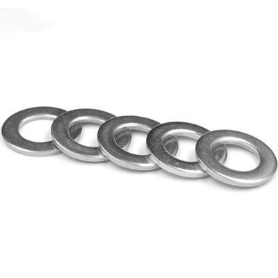 Din 125 Lavadoras planas Fixações de aço carbono Grau 4.8/8.8 de zinco