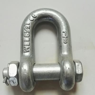 Prendedores do preço de fábrica de Dee Shackle da âncora de Marine Rigging Galvanized Zinc Plated