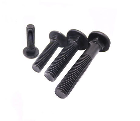 Parafuso de transporte de aço carbono galvanizado grau OEM 4.8/8.8 Din603