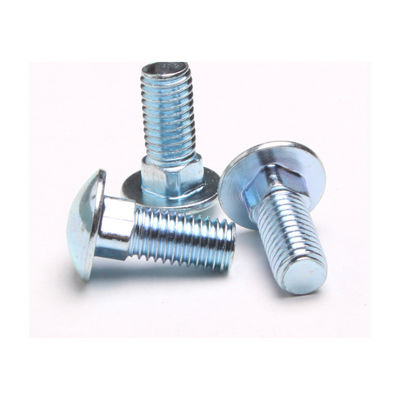 Parafuso de transporte de aço carbono galvanizado grau OEM 4.8/8.8 Din603