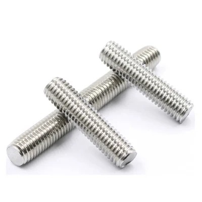 Ss 304 316 Zincado e Aço Carbono 1-3 M Haste de Rosca Integral Din 975