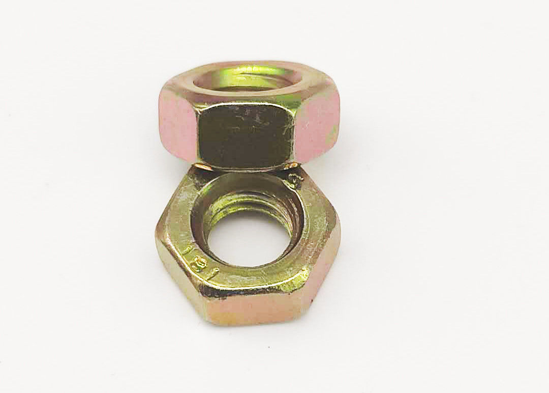 Encantar as porcas que principais o material amarelo do aço carbono da porca M3-M64 do zinco para industrial encanta a porca