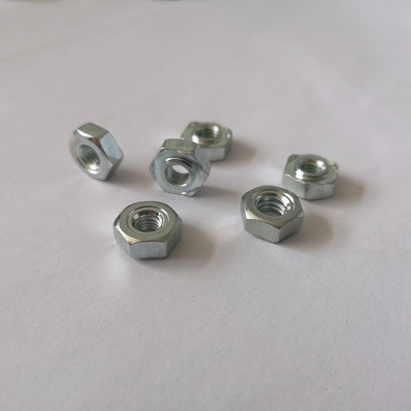 Hex Nut 4.8/8.8 Grau de zinco plantado de aço carbono HDG Nut Factory