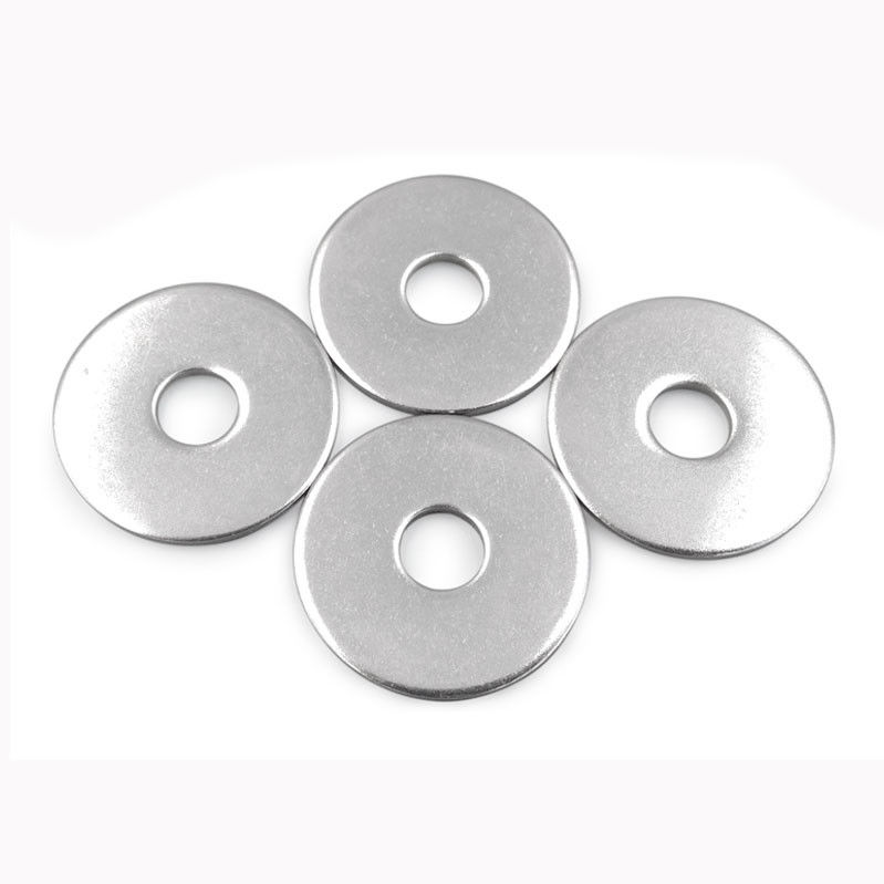 Din 125 Lavadoras planas Fixações de aço carbono Grau 4.8/8.8 de zinco