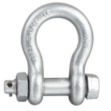 Ferramentas Marítimas 10MM Pin de parafuso Anchor Arco Forma D Prendas de aço Fios de corda de elevação