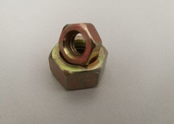 O aço carbono encanta a cabeça que as porcas galvanizaram o mergulho quente com cor amarela M3-M24 do zinco
