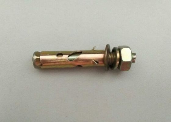 Parafuso fraco M6 M10 da âncora do protetor de parafusos da âncora da fixação do aço carbono para o concreto