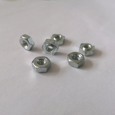 Hex Nut 4.8/8.8 Grau de zinco plantado de aço carbono HDG Nut Factory